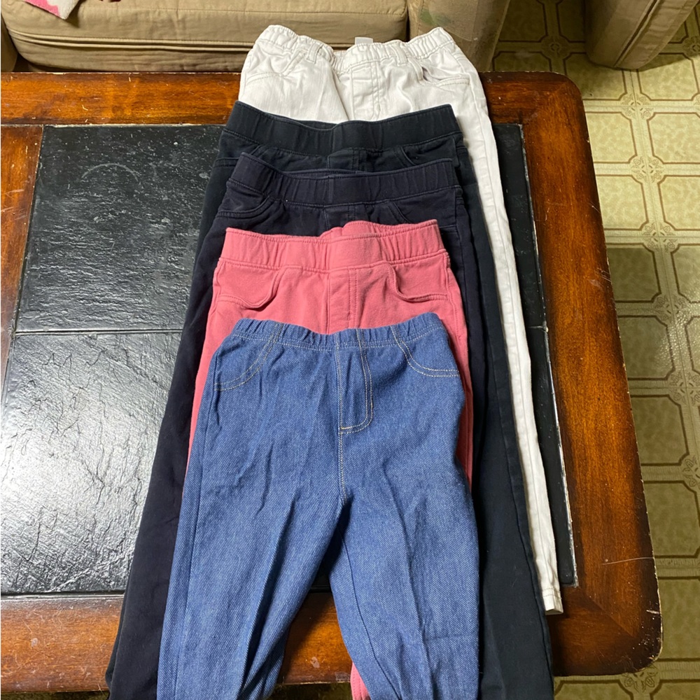5 pairs of girls size 6 jeans